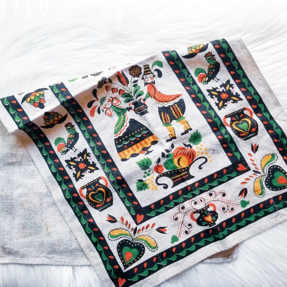 Vintage Dutch Towel